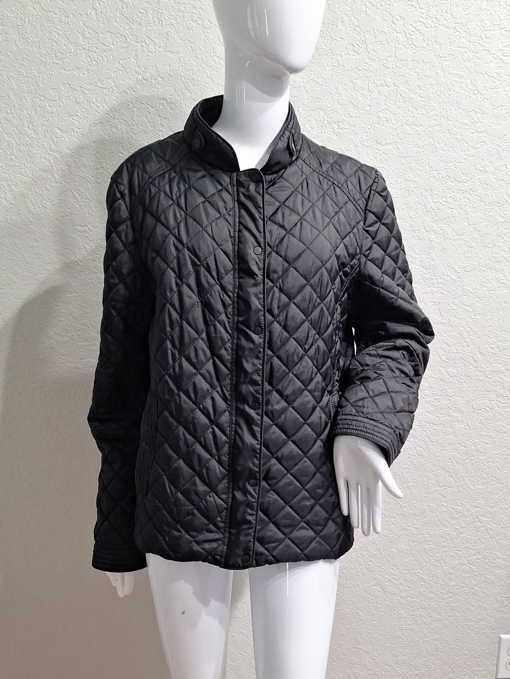 Cato Black Quilted Jacket